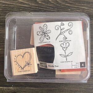 Stampin Up - Doodle That - 4 stamp set